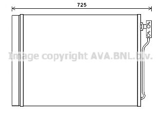AVA QUALITY COOLING bwa5435d -  Конденсатор, кондиционер